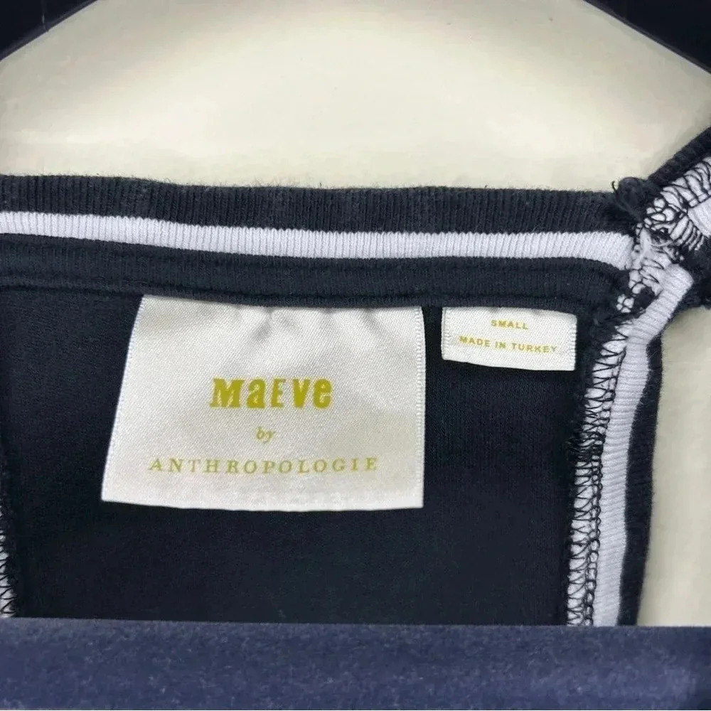 Mave by Anthropologie Tank Top Black and White - Picture 4 of 7